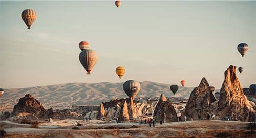 Float above Cappadocia, Türkiye