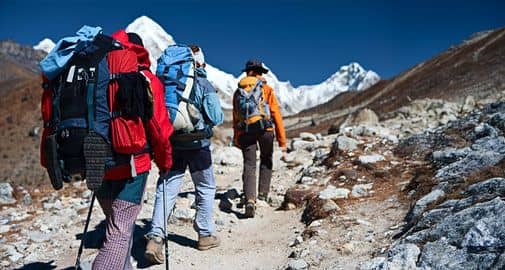 Hitting Base Camp with burning legs and a stupid grin, Nepal