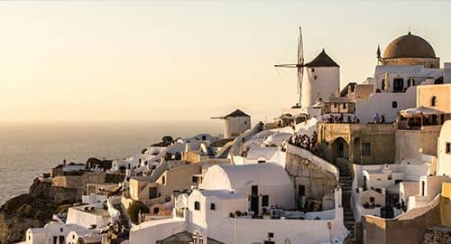 Santorini’s Iconic Sunsets, Greece