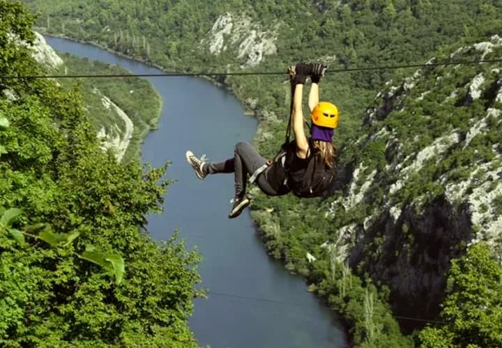 Optional Omiš Zipline