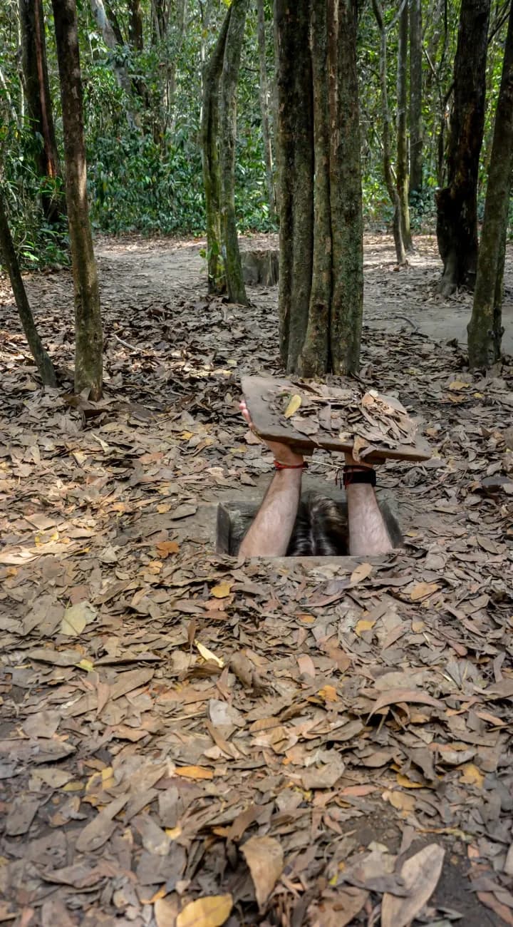 Cu Chi Tunnels & City Free Time