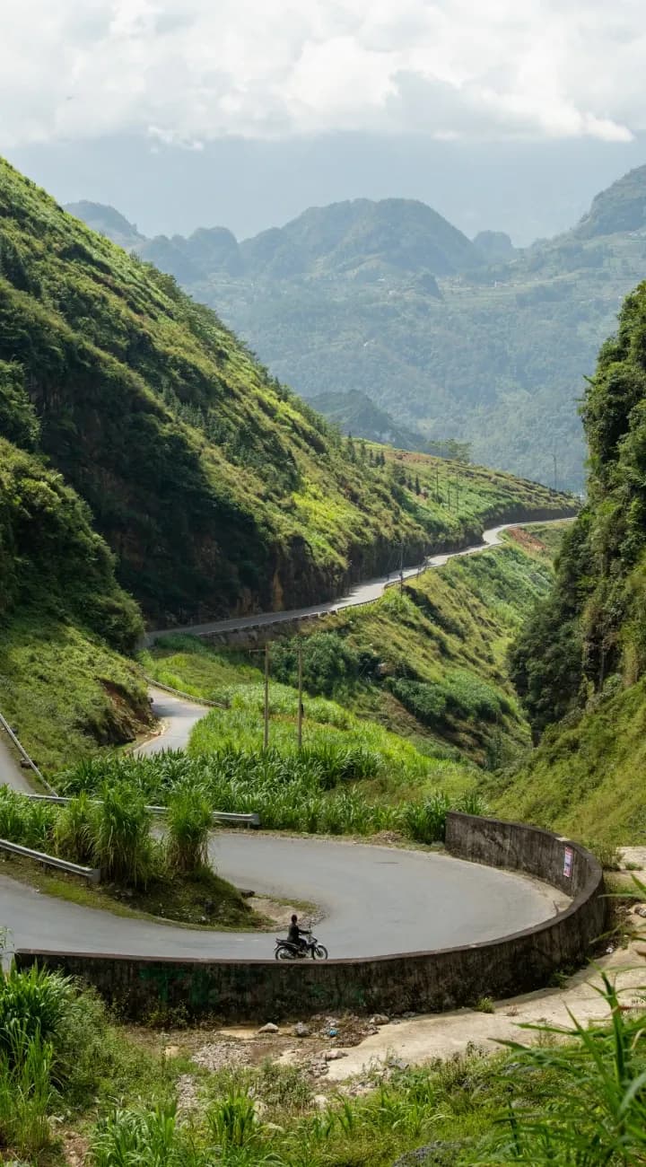 Hai Van Pass by Jeep