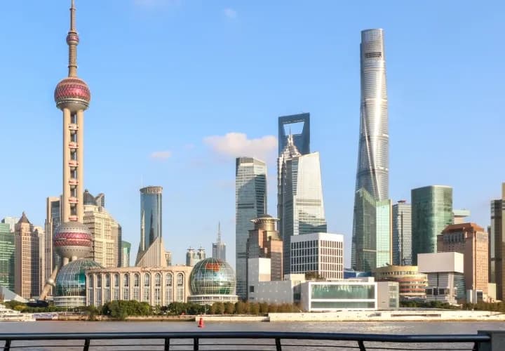 Fuxing Park + Shanghai Tower