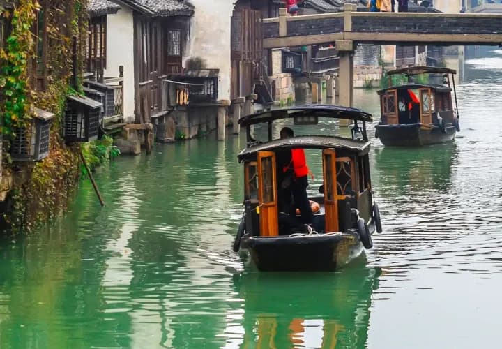Suzhou Bike Ride + Canal Boat