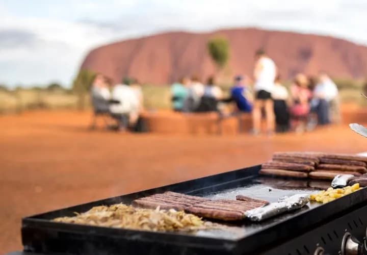 Outback BBQ or Field of Light (both optional)