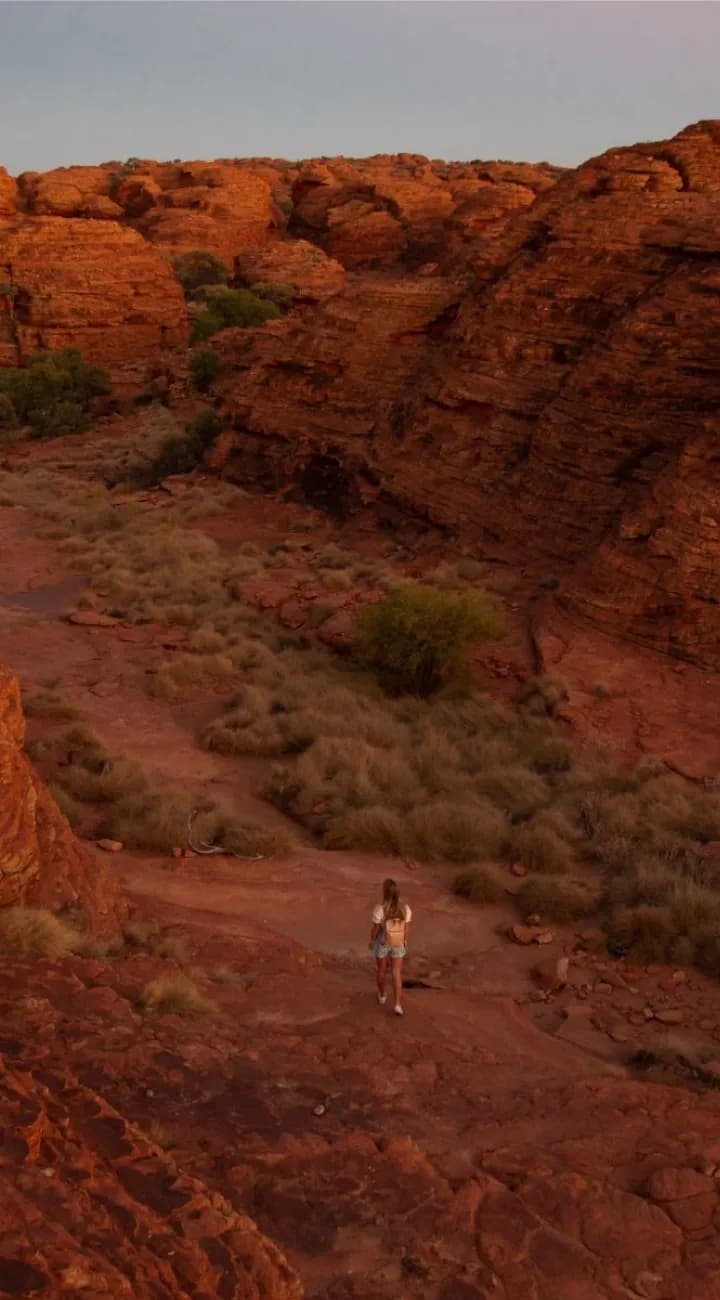 Kings Canyon to Uluru. The red centre arrival.