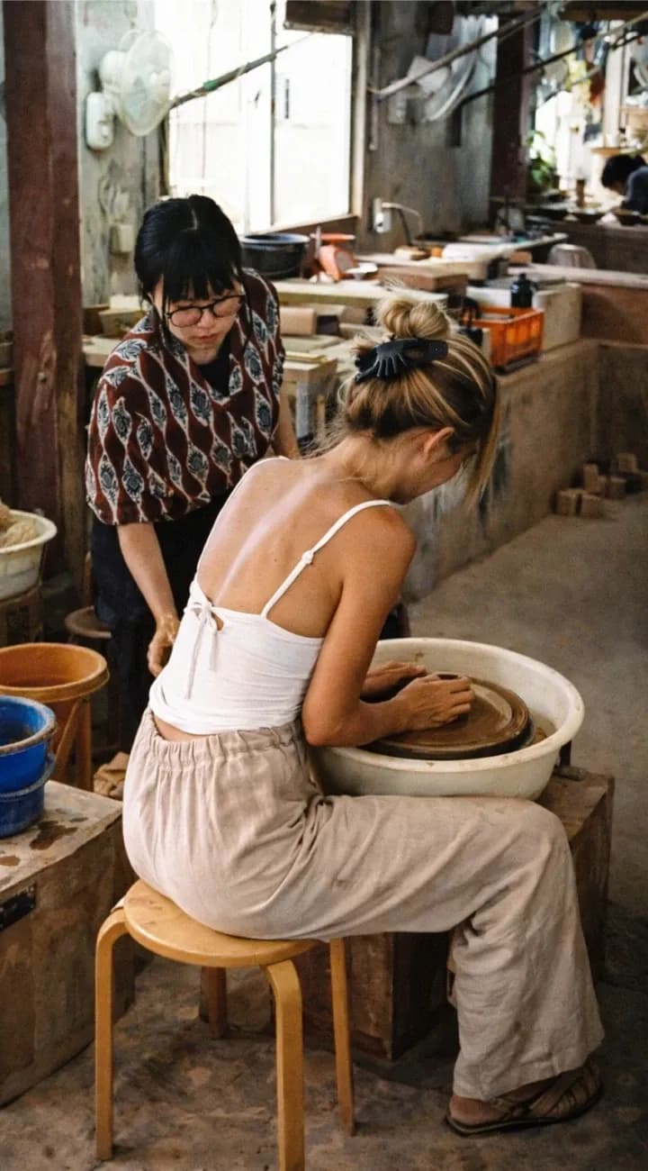 Hiking, Pottery and a Traditional House