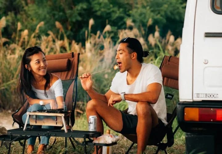 Freedom Camping at the Beach or Jungle Camping