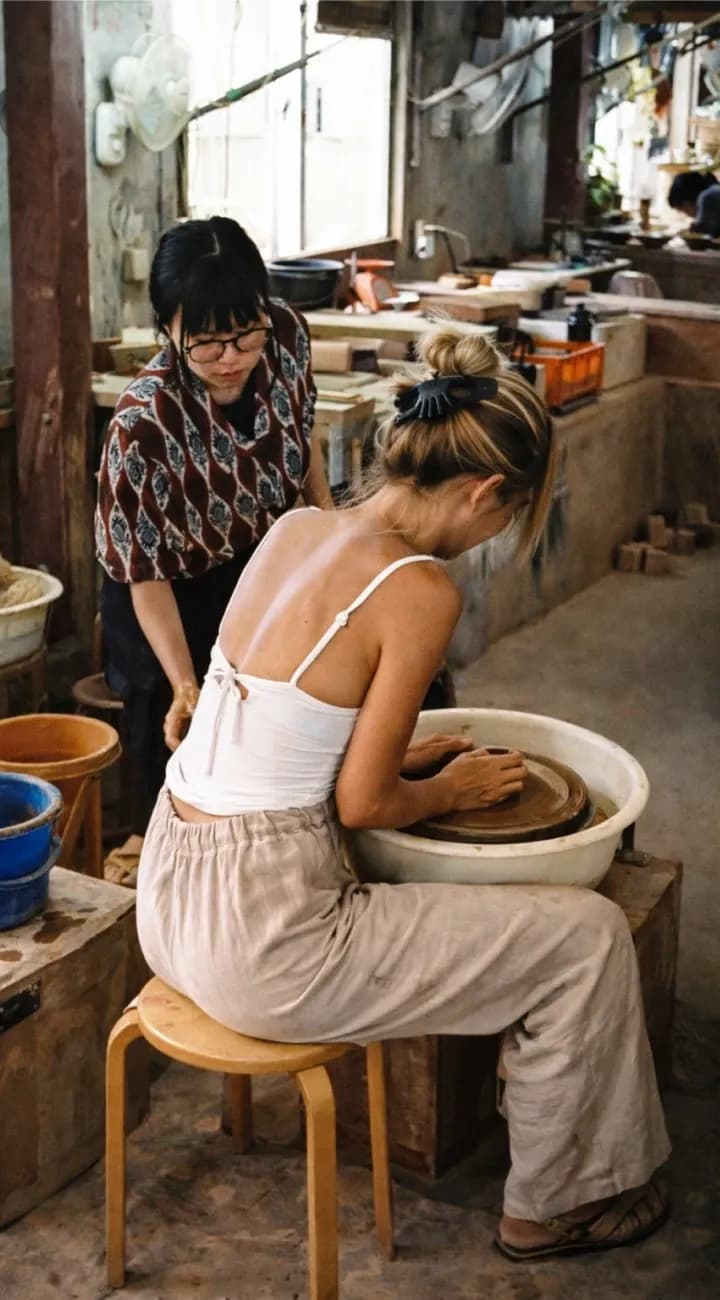 Cape Hedo, Daiseki Rinzan and a Traditional House