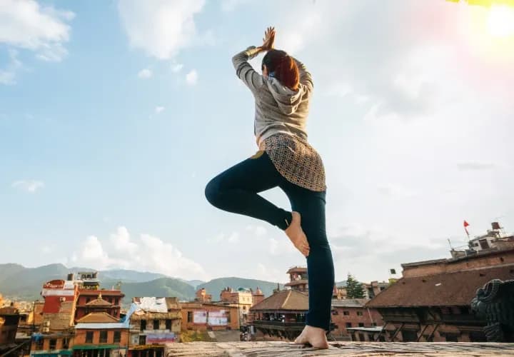 Day 1 & 2: Rooftop Yoga and Guided Meditation