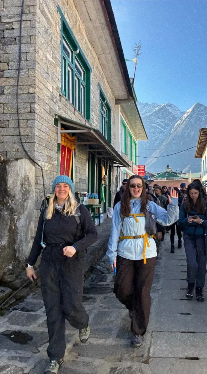 Day 14: Trek to Lukla (2,800m)