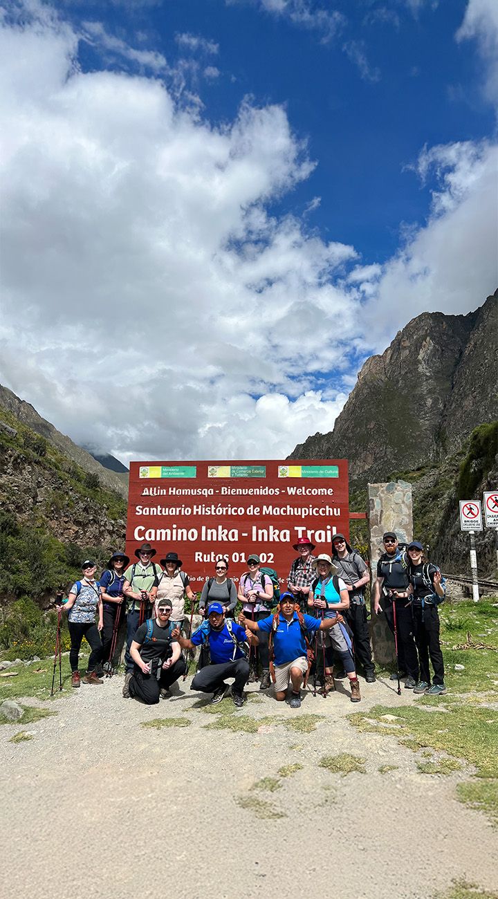 Sky Lodge Descent & Inca Trail Commences