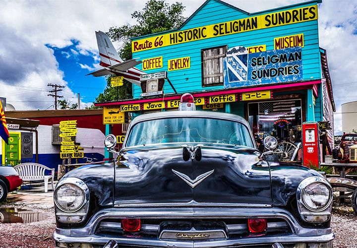 Seligman Route 66 Stop