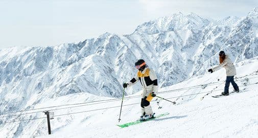 Carving First Tracks in Hakuba