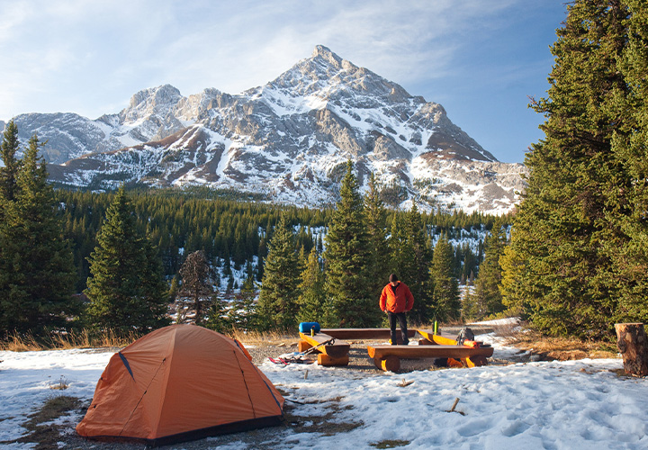 Golden Campground Area