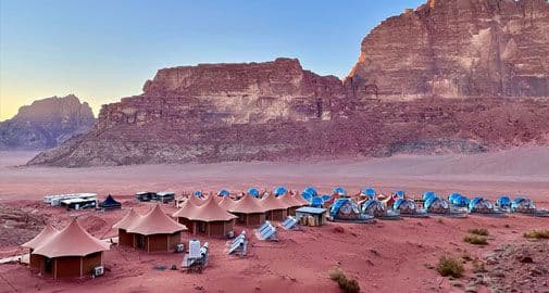 Glamping in Wadi Rum, Jordan 