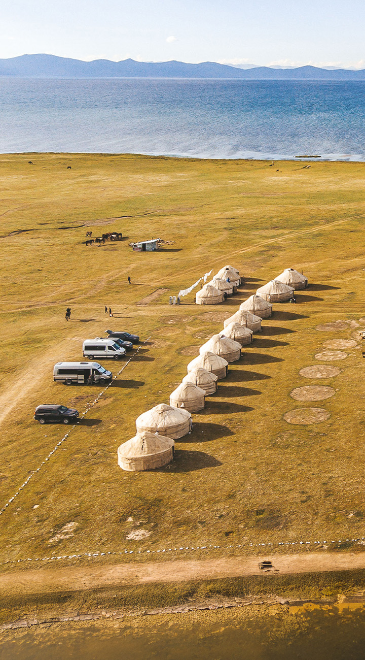 Ride to the Yurts at Song Kul
