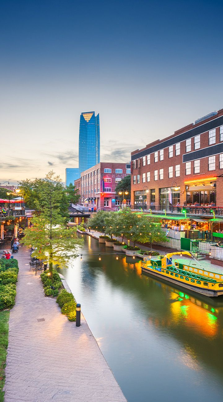 Springfield to Oklahoma City, Oklahoma (480 km)