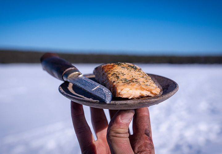 Ice Fishing & Forest Lunch