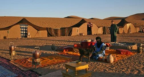 Sleep in the Sahara Desert