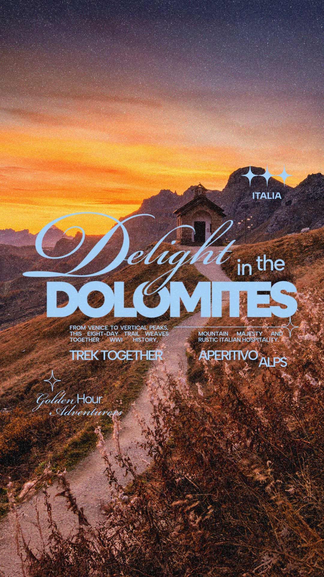A Dolomite Discovery: Iconic Peaks & Prosecco Pairings