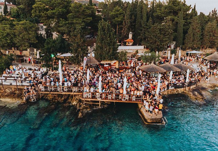 Hvar Beach Bar Night
