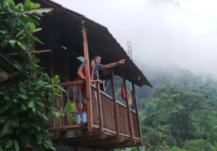 Ba Be Lake Homestay (or similar)