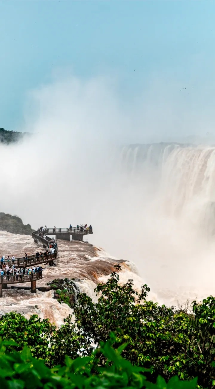 Brazilian Side of Iguazu Falls.