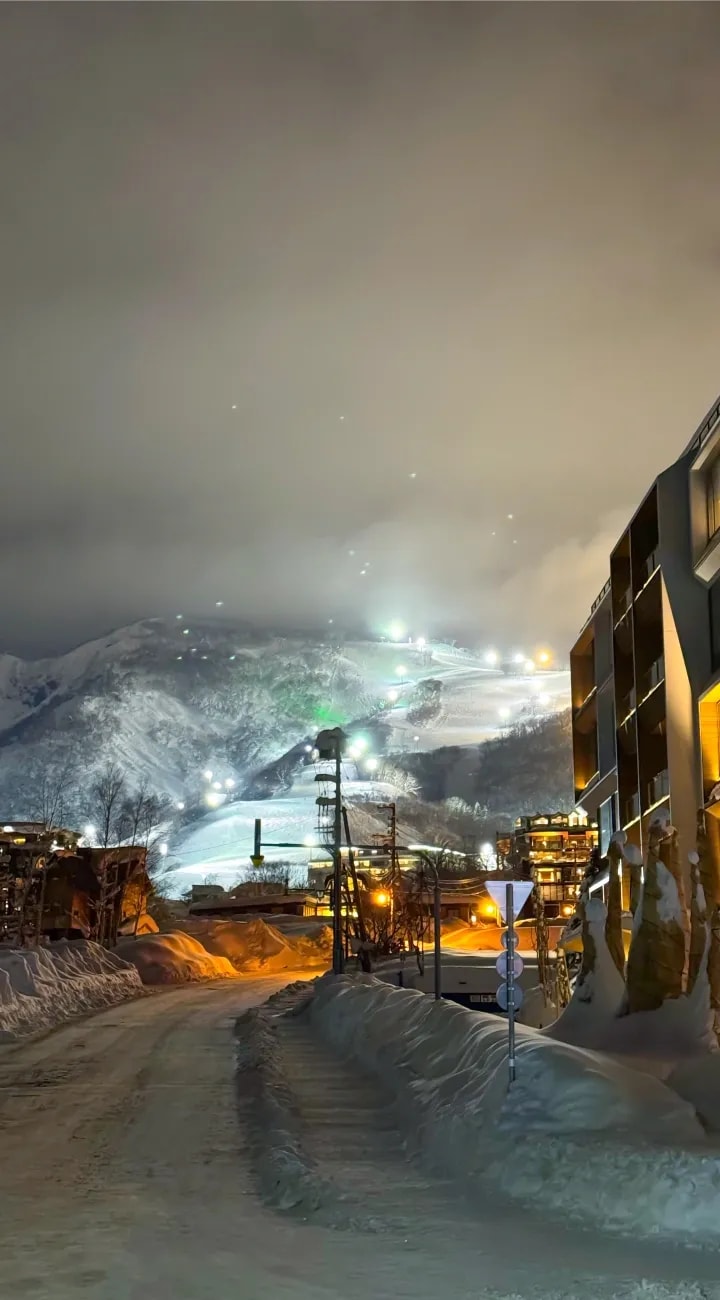 Arrival in Niseko