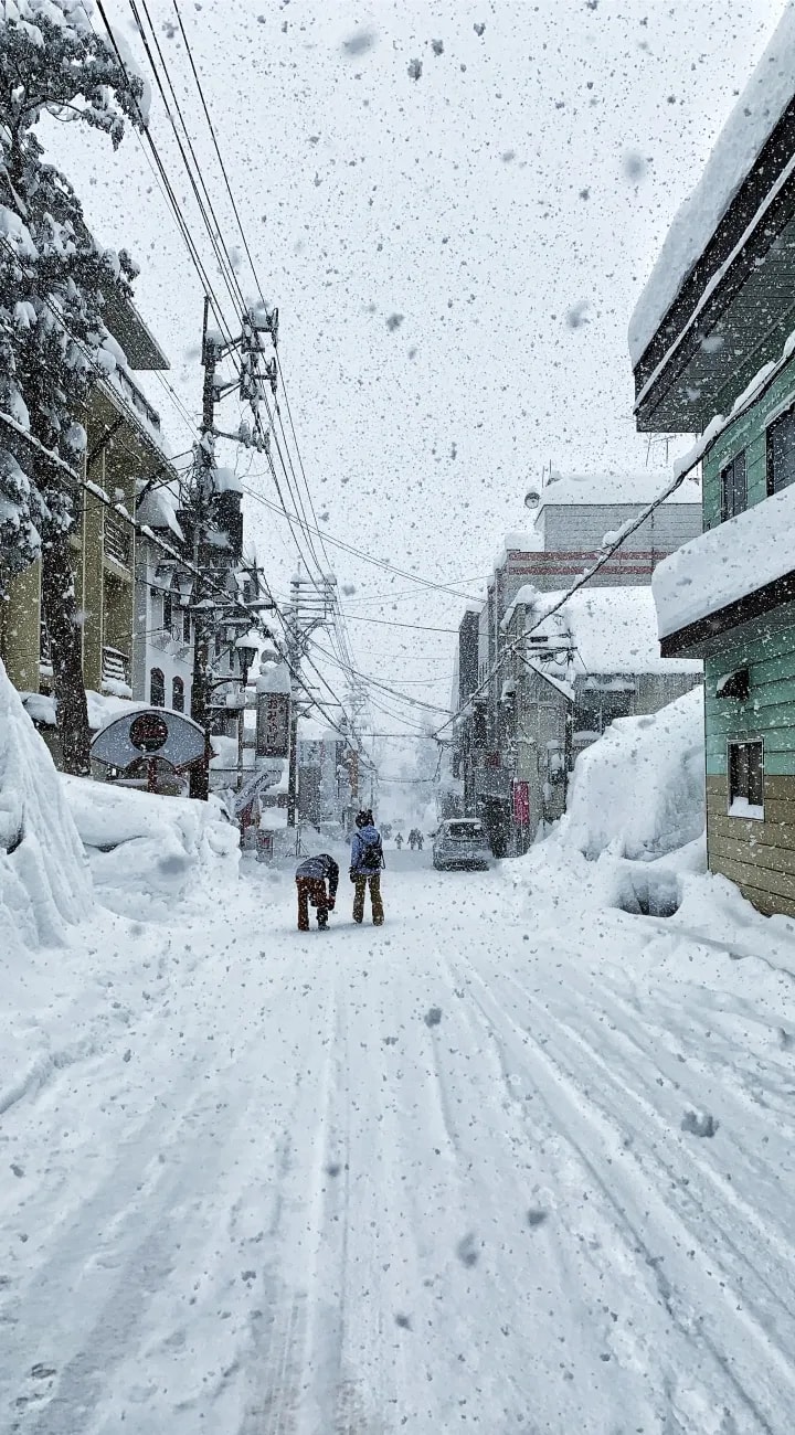 Arrival in Myoko Kogen