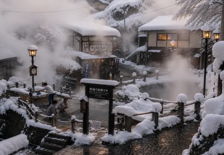 Exploring Nozawa Onsen Village (Encouraged)
