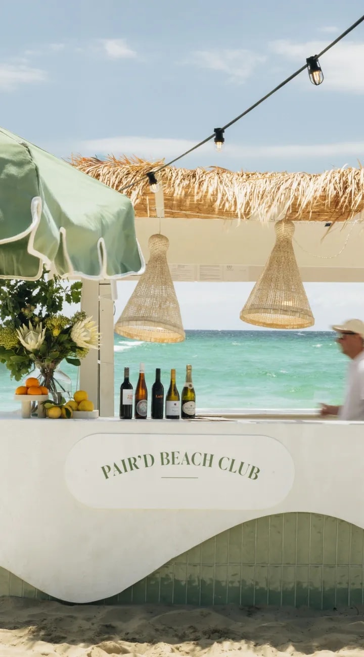 Day 3: A relaxed morning at your leisure. Afternoon at Pair'd Beach Club.