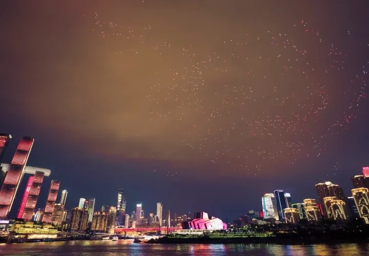 Dynamic Chongqing Drone Light Show