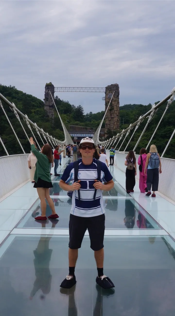 Glass Bridge, Zipline and One Very Optional Bungy