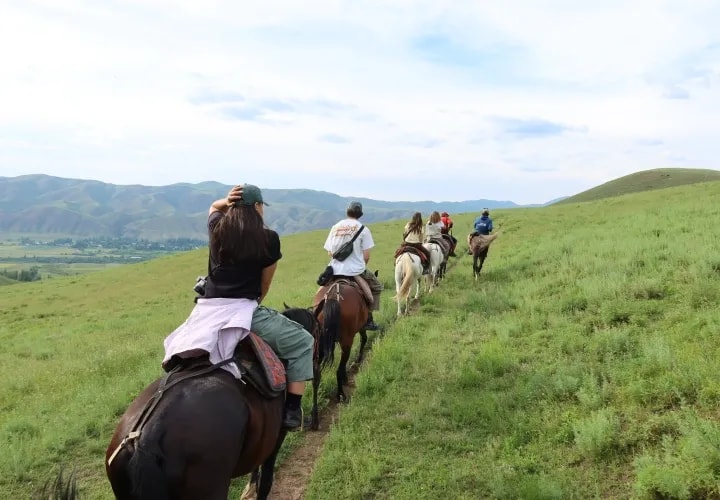 Horseback Riding to Son-Kul Lake