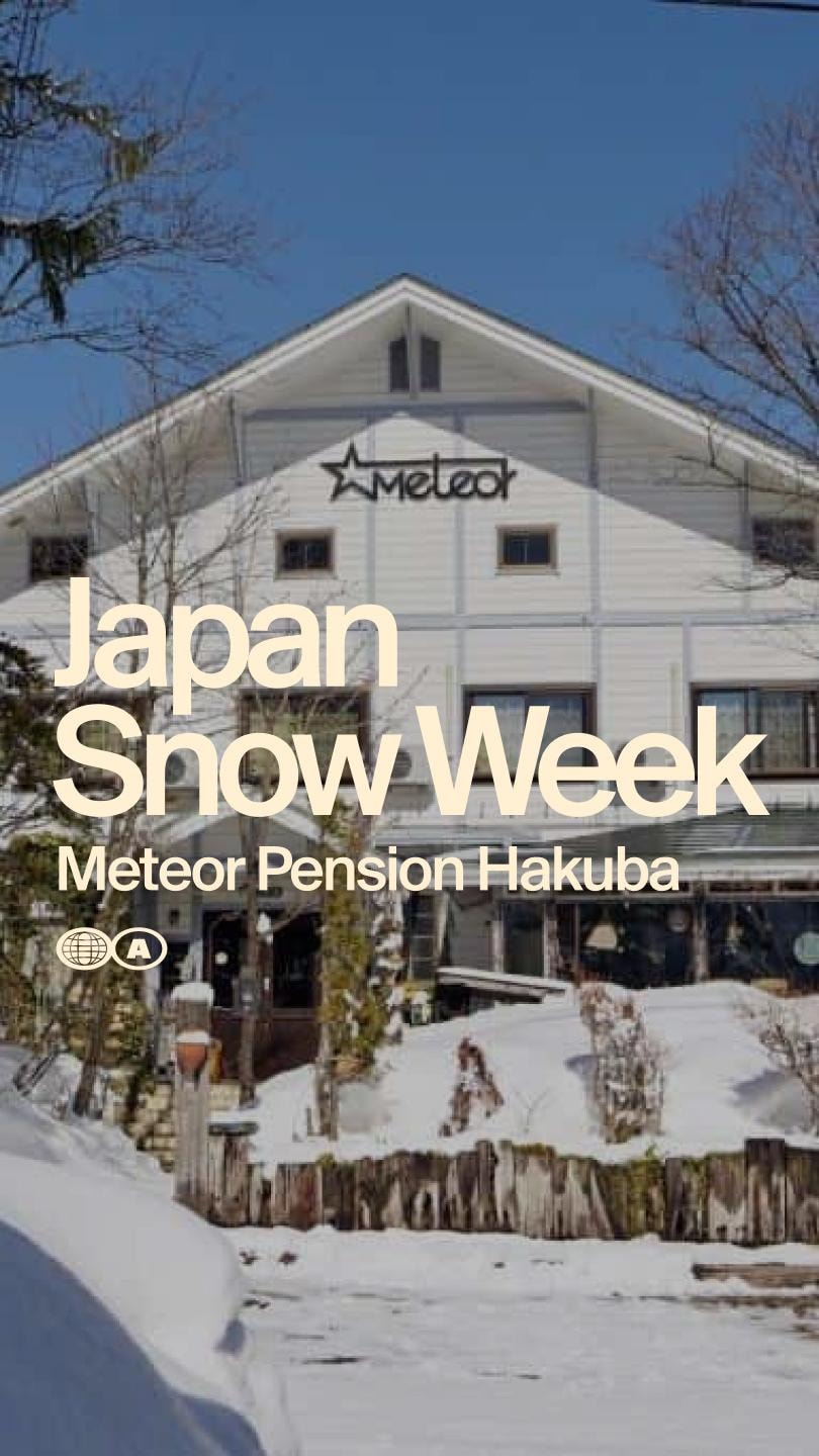 Japan Powder Week: Meteor Pension Hakuba, 10 Resorts and Japanese Après