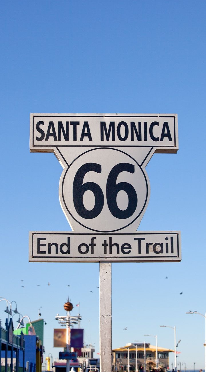 Las Vegas to Los Angeles, California (450 km)
